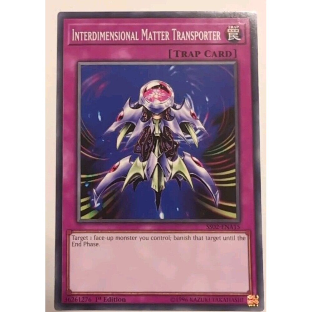 SS02-ENA15 Interdimensional Matter Transporter 1st Edition Mint YuGiOh Card